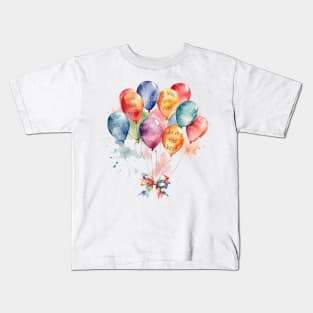 Balloons with compliments Kids T-Shirt